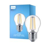 Philips Corepro LED Lustre E27 Boule Filament Claire 4.3W 470lm - 827 Blanc Très Chaud | Équivalent 40W