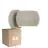 Lot 6x Nordlux Belir Applique Murale Métal Brun Up & Down | Convient pour 2x G9