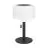 Eglo Lampe De Chevet Montapalma Solar Acier Noir 2W 190lm - 830 Blanc Chaud | IP54 - Dimmable - USB-C