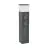 Eglo Lampadaire extérieur Park 5 Aluminium Noir avec Prise | IP54 - Convient pour 1x E27